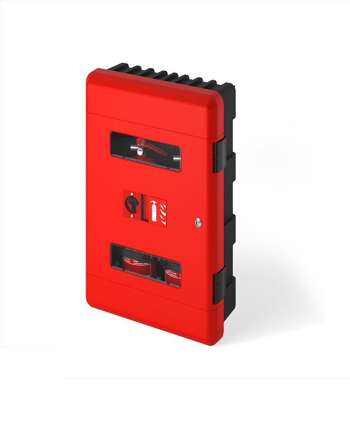 Double Extinguisher Cabinet